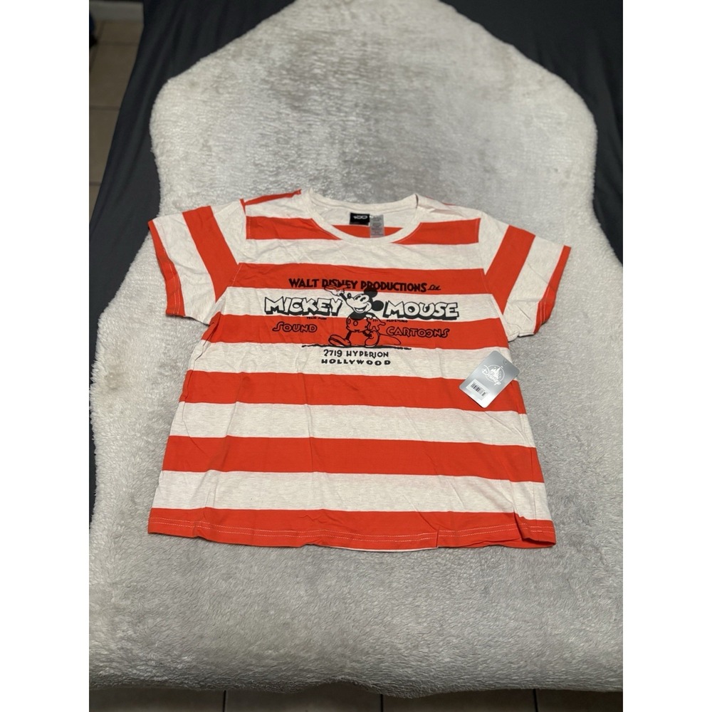 Mickey Mouse Disney Hyperion Studios T-Shirt for Women Large Short Sleeve